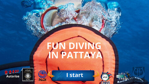 🤿 fun diving in Pattaya
