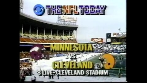 1989-12-17 Minnesota Vikings vs Cleveland Browns