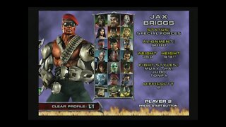 Mortal Kombat Deadly Aliance (PS2) - Jax - Arcade Mode