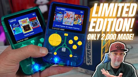 Is It Worth It To Buy These LIMITED Edition Retro Handhelds? Hyper Mega Tech Super Pockets!