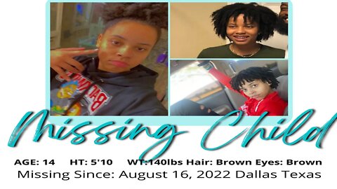 14-year-old Tatiana Luke MISSING & SEVERE EPILEPSY - WITHOUT MEDICATION - Dallas Texas