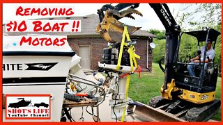 $10 Boat - Removing the Engines!!! | EPS4 | Shots Life