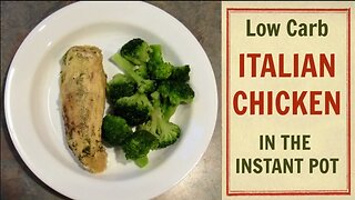 ITALIAN CHICKEN RECIPE for the INSTANT POT | What's For Dinner? | Low Carb Meals