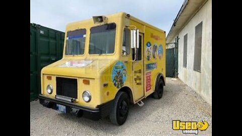 Compact GMC P3500 Ice Cream Truck | Mobile Food Unit for Sale in California