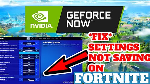 How To Save Fortntie Settings On GeForce Now - EASY TUTORIAL