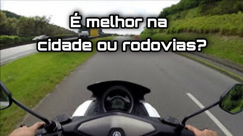 A NMAX É MELHOR NA CIDADE OU RODOVIAS? USAR GASOLINA COMUM OU ADITIVADA?