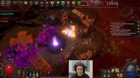 (POE)Cheio de arte esse Maligaro [New Player, HC] (Trecho da live)