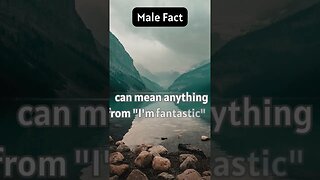 Male Fact - #male #facts #shorts