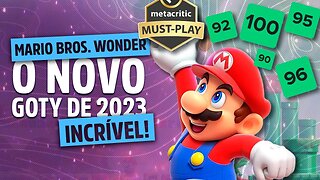 O NOVO GOTY DE 2023! SUPER MARIO BROS WONDER CHEGOU COM TUDO! SAIU AS NOTAS DO JOGO