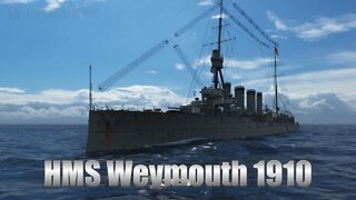 HMS Weymouth & HMS Bellerophon LIVE World of Warships