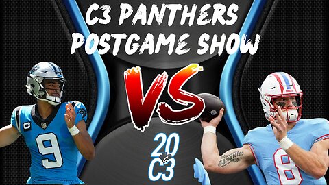 Carolina Panthers at Tennesee Titans | C3 Panthers Post Game