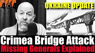 Kerch bridge attack - missing russian generals explained - drone wars
