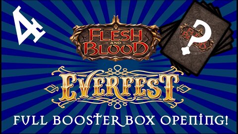 Trash & Treasures Booster Box Opening 04 | Flesh & Blood: Everfest 1st Edition