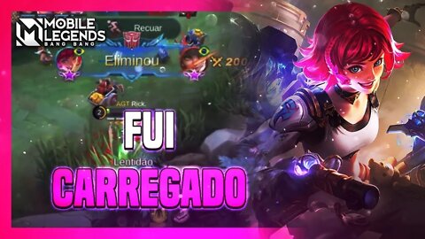 CAÍ COM UM PLAYER DA TCS E DEIXEI ELE CARREGAR | Mobile Legends