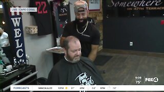 Salon hosts cut-a-thon to raise veteran-related awareness