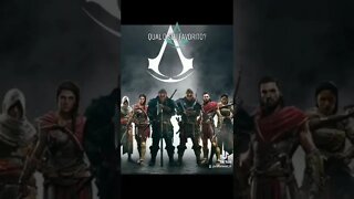 Qual o seu jogo da franquia Assassins Creed favorito?
