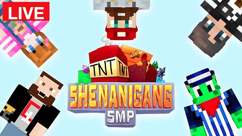 Building a Railway, Part 2! - Shenanigang SMP Ep9 Minecraft Live Stream - Exclusively on Rumble!