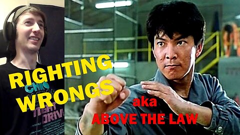 Righting Wrongs (1986) aka Above the Law | Kung Fu Movie Reaction | Yuen Biao | First Time Watching