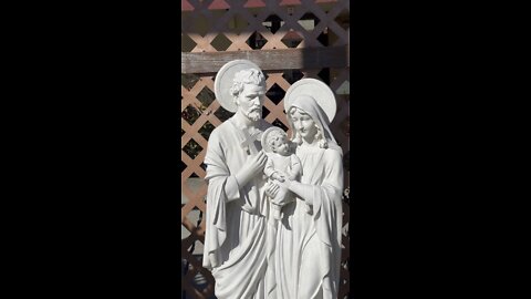 Jesus, Mary & Joseph Statue