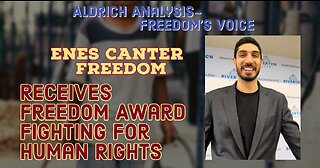 Enes Canter Freedom Receives Freedom Award