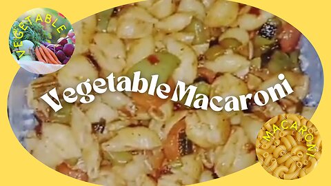 How to make Vegetable Macaroni or Pasta in easy way by Kitchen with Musfara in Hindi