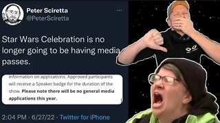 Disney Shill MELTDOWN - NO MEDIA ACCESS For Star Wars Celebration