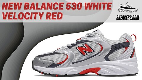 New Balance 530 Munsell White Velocity Red - MR530UIX - @SneakersADM