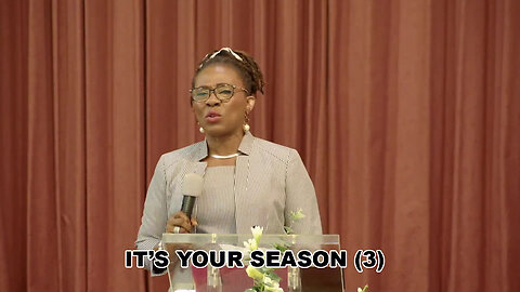 It's Your Season Pt.3 - Rev. Funke Ewuosho