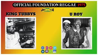 Official Foundation Reggae: King Tubby's ft U Roy Kingston Jamaica 1975