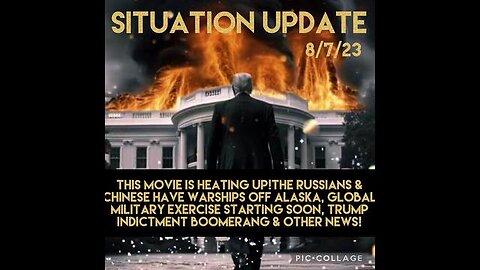 SITUATION UPDATE: THIS MOVIE IS HEATING UP! THE RUSSIANS & CHINESE HAVE WARSHIPS OFF ALASKA COAST!..