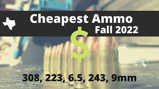 September Ammo Price Update