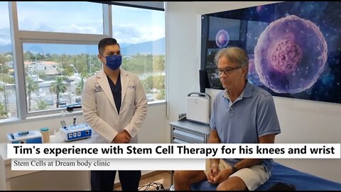 Tim's experience with Stem cell therapy for his wrists and knees at DBC