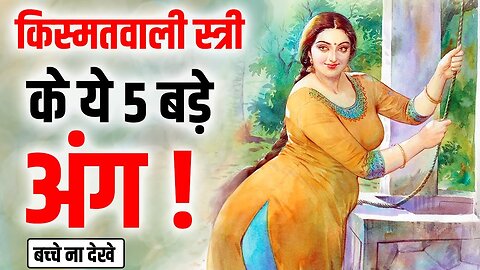 किस्मत वाली औरत के ये 5 बड़े अंग है तो वह भाग्यशाली होती है | Samudrik shastra Powerful Mantras