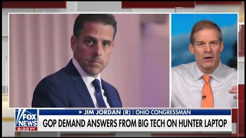 Jim Jordan On Media's Hunter Biden Blackout in 2020: 'Only Thing Fake Was The News'