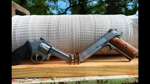 .357 Magnum - Revolver VS 1911