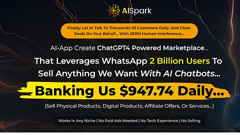 AI Spark - First Ever ChatGPT4 Powered Marketplace App Review