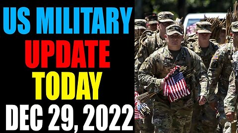 US MILITARY UPDATE OF TODAY'S DECEMBER 29 , 2022 - TRUMP NEWS