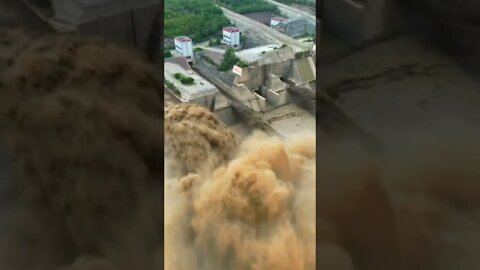 Impresionante! La regulación del agua para evitar inundaciones en el embalse de Xiaolangdi en China