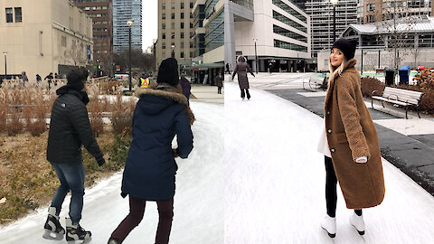 You Can Go Skating In Downtown Toronto At This All New Ice Trail