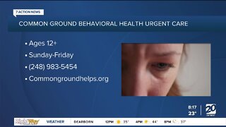 Common Ground Behavioral Health helping people with mental health crises