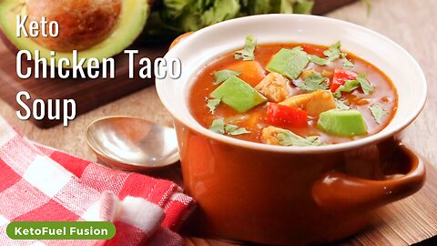 how to prepare Keto Chicken Taco Soup