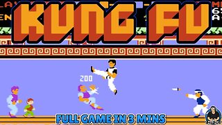 Kung Fu (NES) - Full Game in 3 Minutes