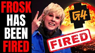 Frosk Has Officially Been FIRED From G4TV After Her Woke Meltdown DESTROYED The Company