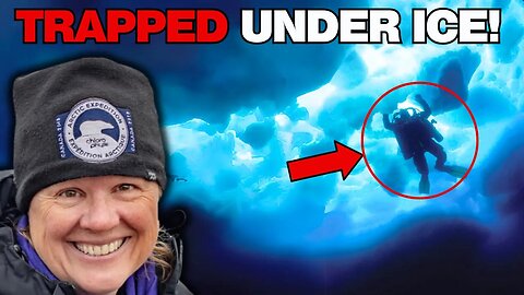 First EVER Antarctic Iceberg Cave Disaster | Cave Diving Gone WRONG