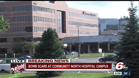 Professional building of Community North Hospital evacuated because of bomb threat