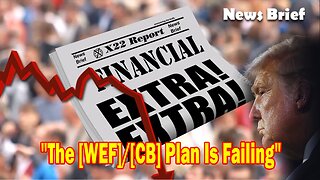 X22 Report - The [WEF]/[CB] Plan Is Failing, Every Step They Take Exposes Their Plan, Of The Ashes