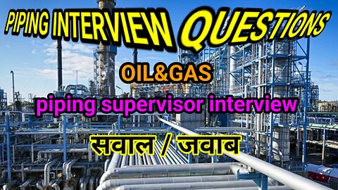 piping interview questions and answers