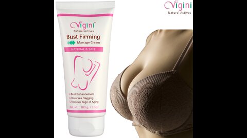 Vigini Breast Enlargement Size Increase Bust Full 36 Firming Tightening Enhancement Oil Cream Women