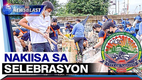 Navotas City, nakiisa sa selebrasyon ng 2023 International Coastal Clean-up Day