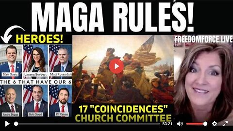 MELISSA REDPILL: MAGA RULES, CHURCH COMMITTEE, SPEAKER TRUMP, FALL OF THE CABAL -JERICHO 1-8-23